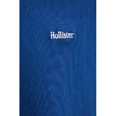 Hollister Co Памучна тениска Hollister Co. в синьо с изчистен дизайн KI323-4309 (KI323.4309.220)