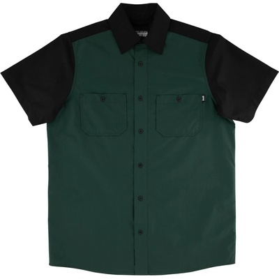 Creature tričko Strikefast S/S Mechanic Top Black/Dk Green