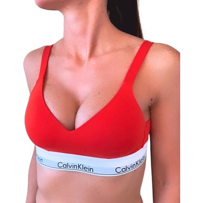 Calvin Klein QF7900 LIFT BRALETTE červená
