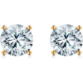 SAVICKI Обеци Share Your Love: злато, лабораторни диаманти