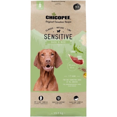 Chicopee Sensitive Duck & Rice 15 kg