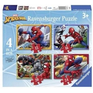 Ravensburger Marvel Spiderman puzzle 12+16+20+24pcs