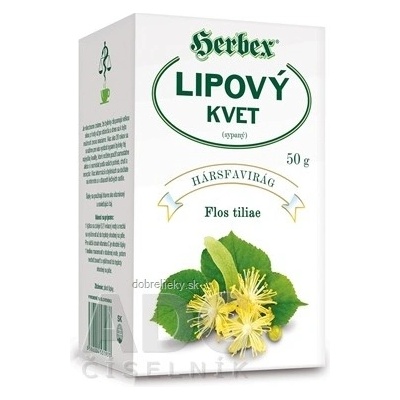 HERBEX bylinný čaj LIPOVÝ KVET sypaný 50 g