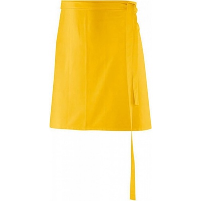 Exner Zástěra s látkovým pásem po celé délce 80x45cm 220 g/m Žlutá EX100