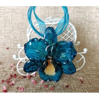 Meganflo Синя триизмерна орхидея