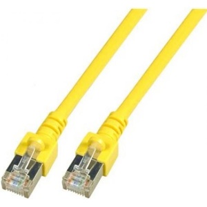  Медна пач корда екранирана sf-utp, кат. 5е pvc, cca, жълта : Дължина - 20 м (k5457.20)