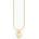 Thomas Sabo KE2234-413-39-L45V Gold-plated necklace w. heart pendant , Жени