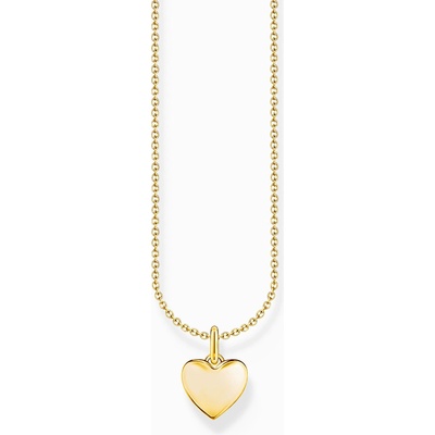 Thomas Sabo KE2234-413-39-L45V Gold-plated necklace w. heart pendant , Жени