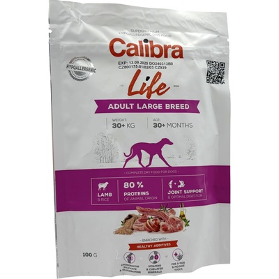 Calibra Dog Life Adult Large Breed Lamb 100 g