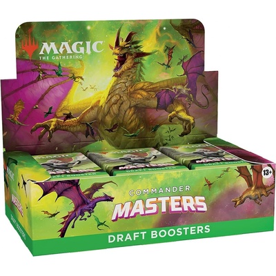 Wizards of the Coast Magic The Gathering Commander Masters Draft Booster Box