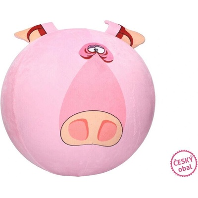 Wiky Míč nafukovací Prasátko plyšové 30cm