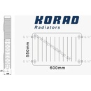 Korad Radiators 22K 550 x 600 mm