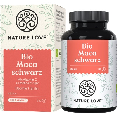 Nature love Био мака (черен) - 120 капсули