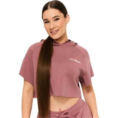 GymBeam Women‘s Relay Cropped Hoodie Haze