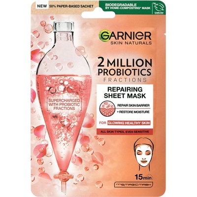 Garnier Skin Naturals regenerační textilní maska s probiotickými frakcemi 22 g – Zbozi.Blesk.cz