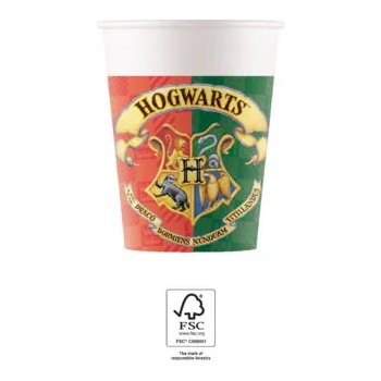 Procos Чаши - Хари Потър факултет 200 мл 8 бр