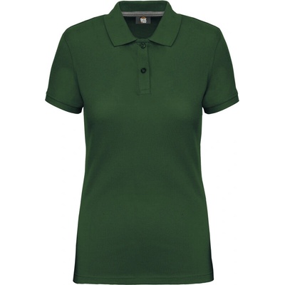 Kariban Polokošile Kariban WK275 krátký rukáv dámská COT-20W27507400 Zelená forest