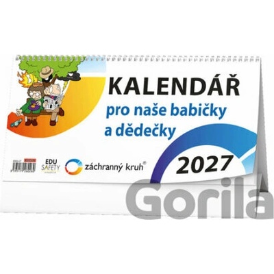 pro naše babičky a dědečky stolní Baloušek 2027