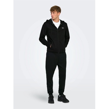 ONLY Суичър Only Men's Zip Hoodie - Black