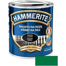 Hammerite přímo na rez, 0,70L, hladký zelený