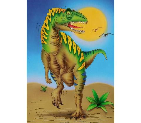 Pohlednice T-rex
