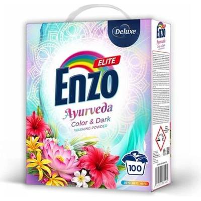 Enzo Elite Ayurveda Color & Dark prací prášek na barevné a tmavé prádlo 5,5 kg 100 PD