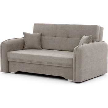 Eltap Бежов шенилов разтегателен диван с място за съхранение 155 cm Laine - ELTAP (SO-LAI-07PO)