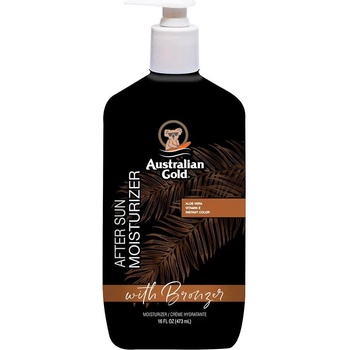 Australian Gold Moisturizer Body Cream With Bronzer 473ml aftersun - Clear