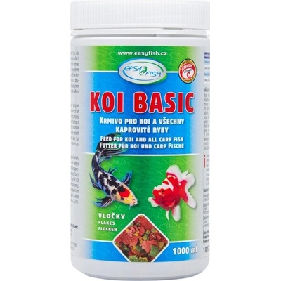 EasyFish Koi Basic vločky 1000 ml