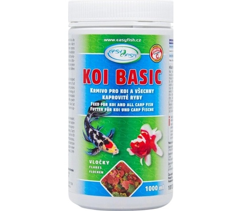 EasyFish Koi Basic vločky 1000 ml