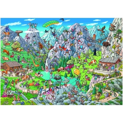 Heye Tanck Alpská zábava 1000 dielov