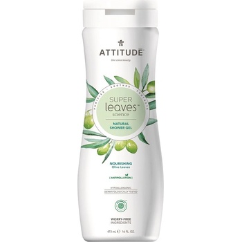 Attitude Super Leaves Olivové listy přírodní tekuté mýdlo s detoxikačním účinkem 473 ml
