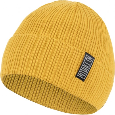 PitBull West Coast zimní čepice Silvas žlutá