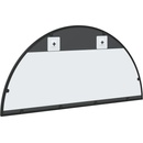 Image 1 of vidaXL Стенно огледало, черно, 80x40 см, арка, желязо (358651)