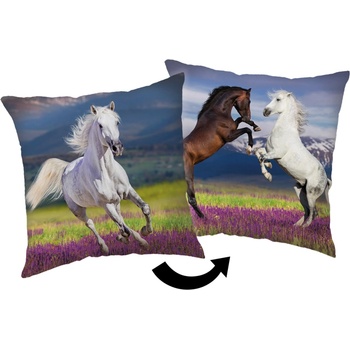 Jerry Fabrics Vankúš HORSES 40X40