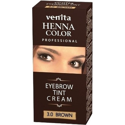 Henna barva na obočí a řasy hnědá Velká 15 ml