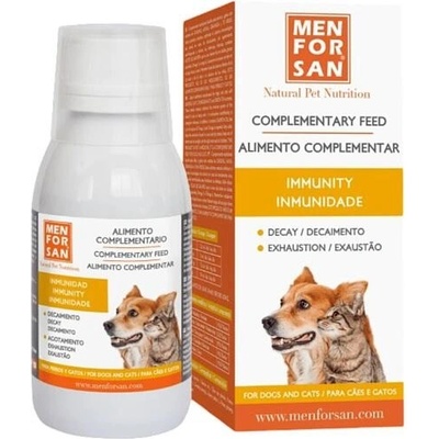Menforsan Immunity Výživový doplněk pro imunitu psů a koček 120 ml