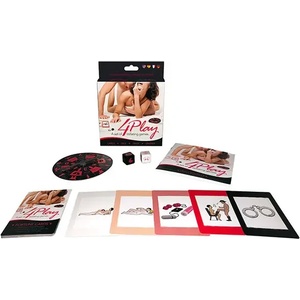  Еротична игра, с рулетка, зарове и фантазии - 4Play Set (D-194911)
