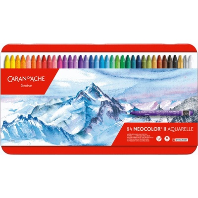 Neocolor Sada akvarelových pastelů II 84 ks