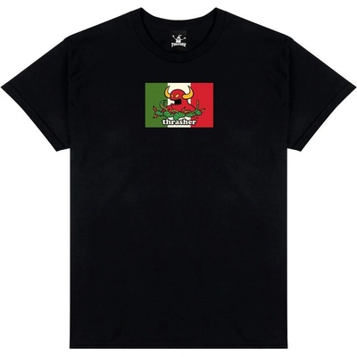 Thrasher Toy Machine Hecho Tee Black – Hledejceny.cz
