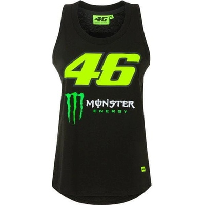 Valentino Rossi dámské tílko MONSTER černé 436204 – Zboží Dáma