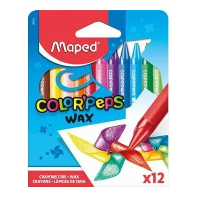 Maped Maped: Комплект маслени пастели Color Peps Wax - 12 бр