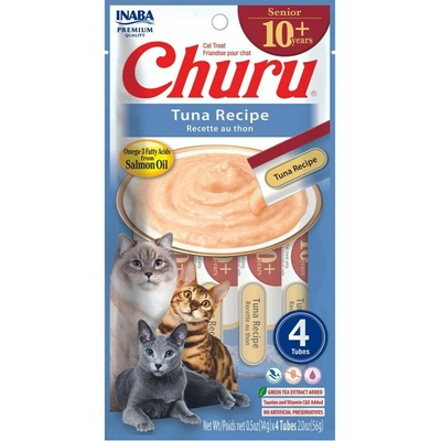 Churu Cat Senior 10+ Tuna Recipe 4 x 14 g