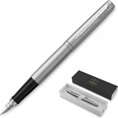 Parker 1502/1155311 Royal Jotter Stainless Steel CT plnicí pero