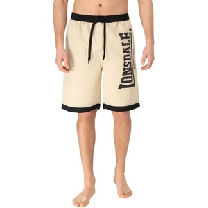 Lonsdale Бански гащета Lonsdale Clennell swimming shorts - Beige (Sand / Black)