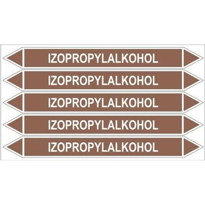 Značení potrubí, izopropylalkohol PZGL 007859