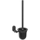 Kela WC štětka Alessio nerez 18/10 černá 15,0 x 12,0 x 43 cm
