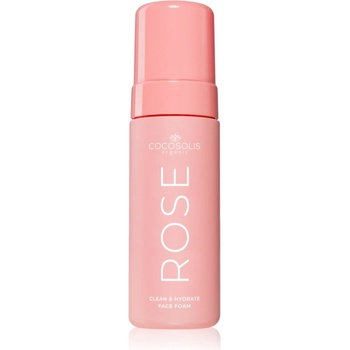 COCOSOLIS ROSE Clean & Hydrate Face Foam почистваща пяна за лице с хидратиращ ефект 150ml