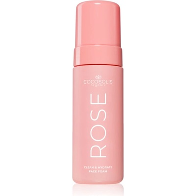 COCOSOLIS ROSE Clean & Hydrate Face Foam почистваща пяна за лице с хидратиращ ефект 150ml