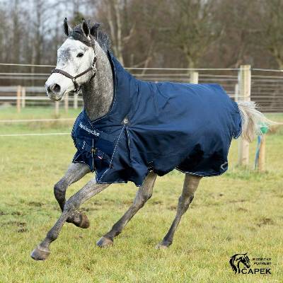 Horze Deka výběhová AVALANCHE FLEECE Modrá – Zboží Mobilmania